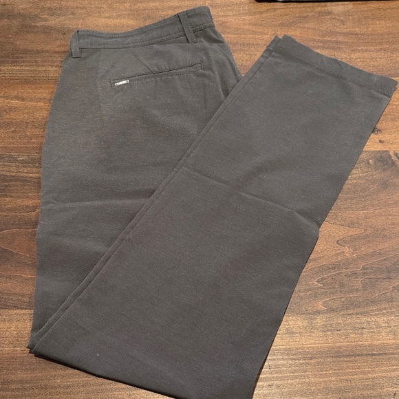 (3) Linksoul Boardwalk Pants - Gray, Charcoal & Khaki, 36R, 3 for 1 - Picture 8 of 10